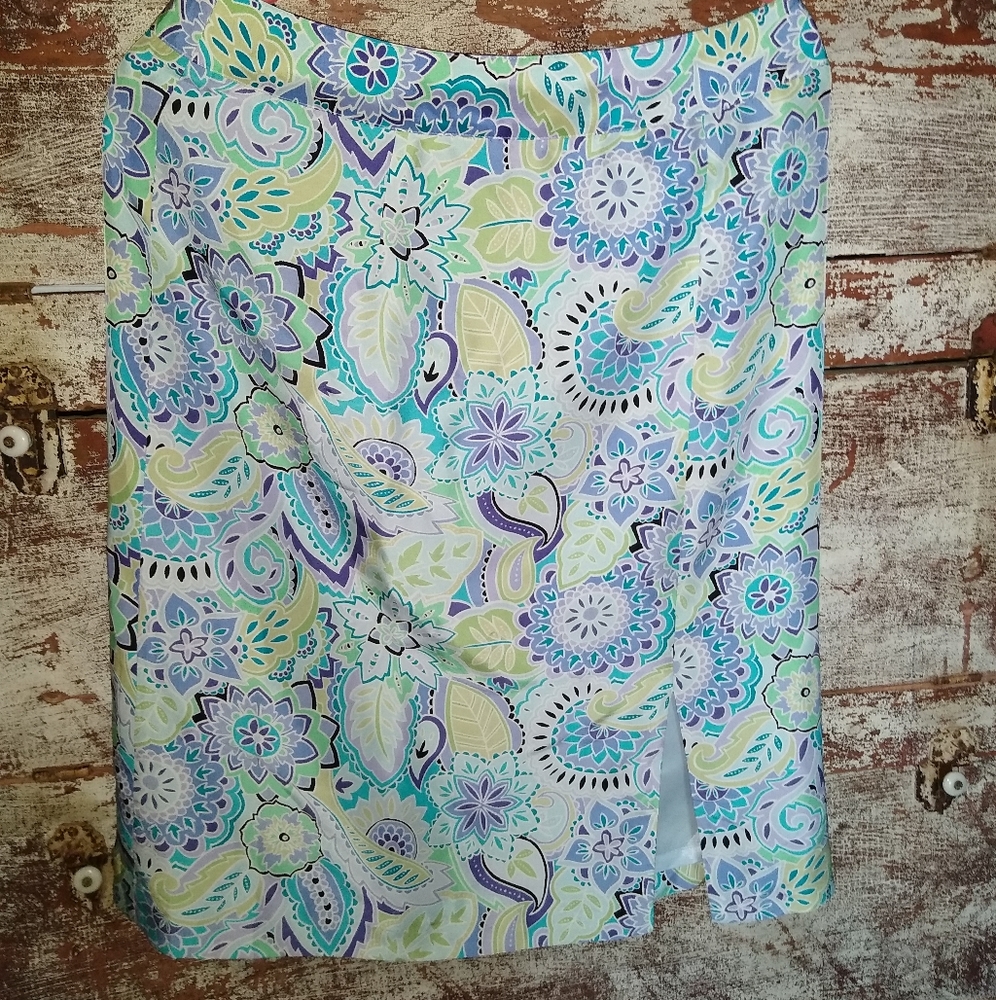 Harold's silk skirt